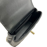 シャネル CHANEL ココハンドルXXS AP4244 ブラック ゴールド金具 キャビアスキン レディース ショルダーバッグ