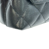 シャネル CHANEL ココハンドルXXS AP4244 ブラック ゴールド金具 キャビアスキン レディース ショルダーバッグ
