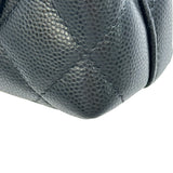 シャネル CHANEL ココハンドルXXS AP4244 ブラック ゴールド金具 キャビアスキン レディース ショルダーバッグ