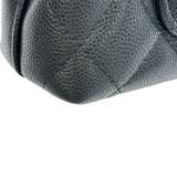シャネル CHANEL ココハンドルXXS AP4244 ブラック ゴールド金具 キャビアスキン レディース ショルダーバッグ