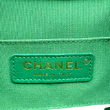 シャネル CHANEL マトラッセ チェーンバックパック AS2908 グリーン ゴールド金具 ラムスキン レディース リュック・デイパック