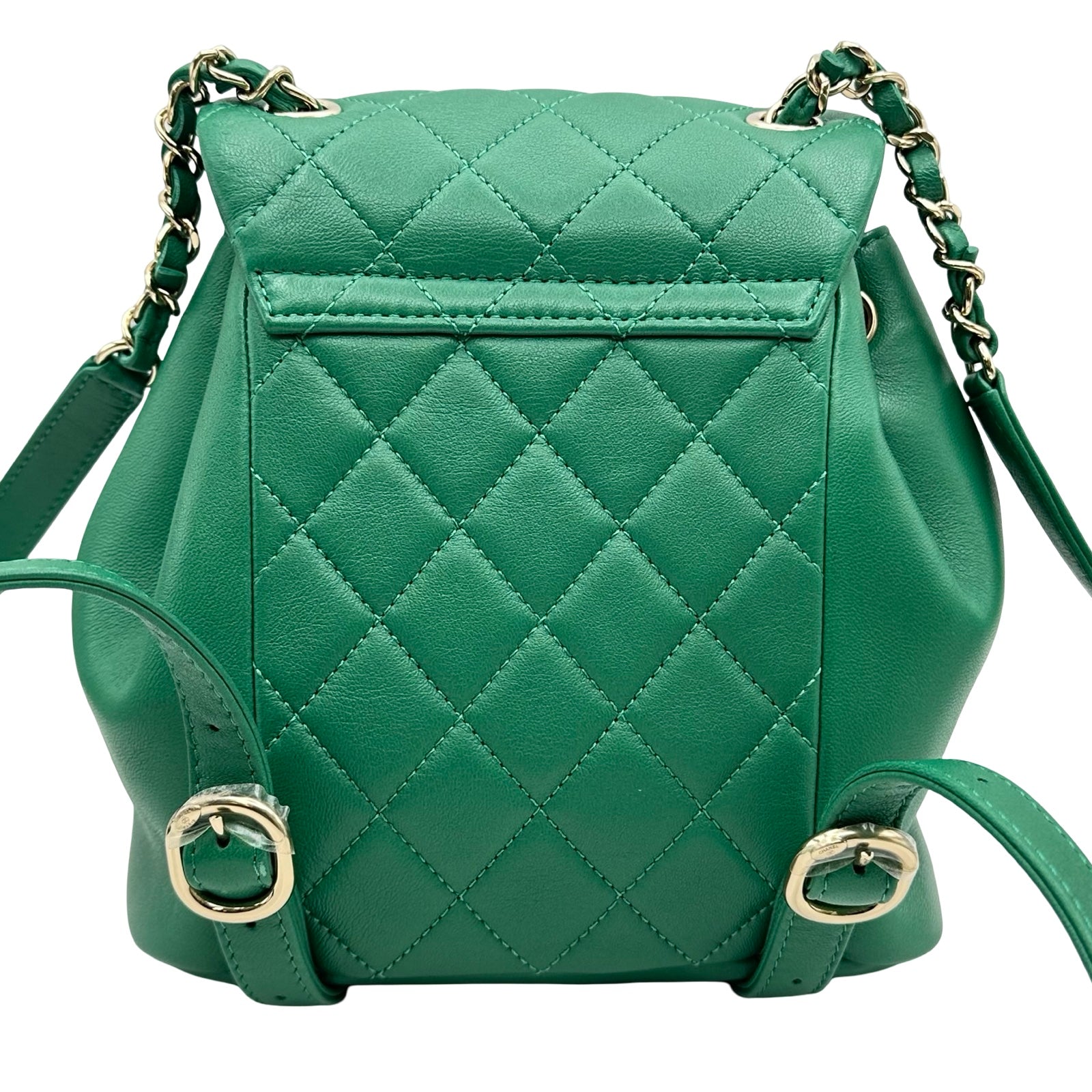 シャネル CHANEL マトラッセ チェーンバックパック AS2908 グリーン 