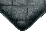 シャネル CHANEL マトラッセコインケース ブラック ゴールド金具 キャビア レディース コインケース