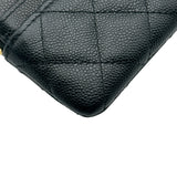 シャネル CHANEL マトラッセコインケース ブラック ゴールド金具 キャビア レディース コインケース