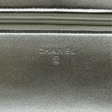 シャネル CHANEL マトラッセチェーンウォレット AP0250 15番台 シルバー ラム レディース ショルダーバッグ