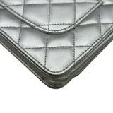 シャネル CHANEL マトラッセチェーンウォレット AP0250 15番台 シルバー ラム レディース ショルダーバッグ