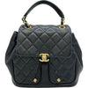 シャネル CHANEL マトラッセ ミニチェーンリュック AS4493 ブラック ゴールド金具 ラムスキン レディース リュック・デイパック