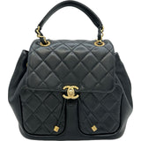 シャネル CHANEL マトラッセ ミニチェーンリュック AS4493 ブラック ゴールド金具 ラムスキン レディース リュック・デイパック