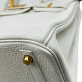 エルメス HERMES バーキン30 X刻印 ホワイト ゴールド金具 トリヨン レディース ハンドバッグ