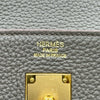 エルメス HERMES バーキン40 □Q刻印 エタン ゴールド金具 トリヨン ユニセックス ハンドバッグ