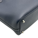 エルメス HERMES ピコタンロックPM K刻印 ブルーニュイ シルバー金具 トリヨン レディース ハンドバッグ