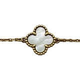 ヴァンクリーフ＆アーペル Van Cleef & Arpels スウィートアルハンブラブレスレット ゴールド Au750 マザー オブ パール ジュエリー