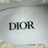 クリスチャン・ディオール Christian Dior B23 レーススリッポン 3SN282ZMU ホワイト コットン メンズ スリッポン