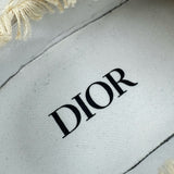 クリスチャン・ディオール Christian Dior B23 レーススリッポン 3SN282ZMU ホワイト コットン メンズ スリッポン