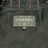 シャネル CHANEL チェックツイードジャケット P71173 ブラック ウール レディース その他アウター