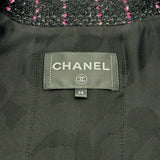 シャネル CHANEL チェックツイードジャケット P71173 ブラック ウール レディース その他アウター