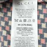 グッチ GUCCI 総柄レーヨンシャツ 731961 レッド レーヨン メンズ 半袖シャツ