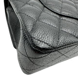 シャネル CHANEL マトラッセ25 A01112 26番台 ブラック ゴールド金具 キャビアスキン レディース ショルダーバッグ