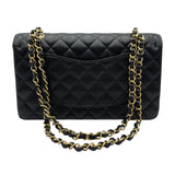 シャネル CHANEL マトラッセ25 A01112 26番台 ブラック ゴールド金具 キャビアスキン レディース ショルダーバッグ