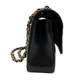 シャネル CHANEL マトラッセ25 A01112 26番台 ブラック ゴールド金具 キャビアスキン レディース ショルダーバッグ