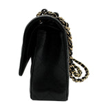 シャネル CHANEL マトラッセ25 A01112 26番台 ブラック ゴールド金具 キャビアスキン レディース ショルダーバッグ