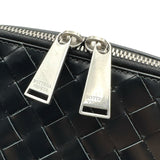 ボッテガ・ヴェネタ BOTTEGA VENETA イントレチャート ショルダーバッグ 596730 ブラック レザー メンズ クロスボディ