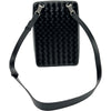 ボッテガ・ヴェネタ BOTTEGA VENETA イントレチャート ショルダーバッグ 596730 ブラック レザー メンズ クロスボディ