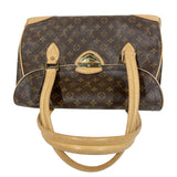 ルイ・ヴィトン LOUIS VUITTON ビバリーXXL M40119 ブラウン モノグラムキャンバス　 ユニセックス トートバッグ