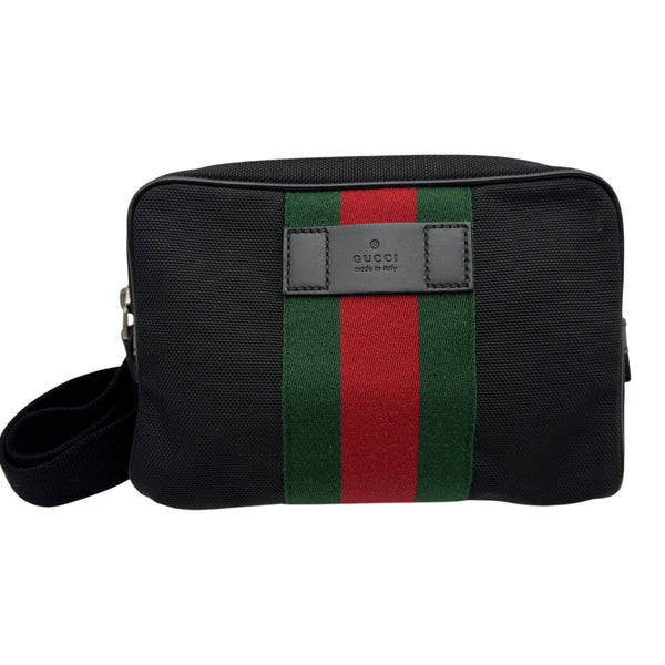 グッチ GUCCI シェリーライン ウエストバッグ 630919 ブラック