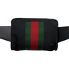 グッチ GUCCI シェリーライン ウエストバッグ 630919 ブラック ナイロン レディース ウエストバッグ