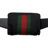 グッチ GUCCI シェリーライン ウエストバッグ 630919 ブラック ナイロン レディース ウエストバッグ