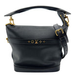 ルイ・ヴィトン LOUIS VUITTON クルーザー PM M57934 ブラック ゴールド金具 カーフ レディース ショルダーバッグ