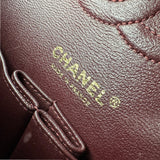 シャネル CHANEL マトラッセ25 A01112 25番台 ブラック ゴールド金具 キャビアスキン レディース ショルダーバッグ