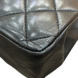 シャネル CHANEL マトラッセ25 A01112 ブラック シルバー金具 ラムスキン レディース ショルダーバッグ