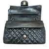 シャネル CHANEL マトラッセ25 A01112 ブラック シルバー金具 ラムスキン レディース ショルダーバッグ