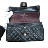 シャネル CHANEL マトラッセ25 A01112 ブラック シルバー金具 ラムスキン レディース ショルダーバッグ