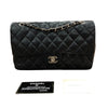 シャネル CHANEL マトラッセ25 A01112 ブラック シルバー金具 ラムスキン レディース ショルダーバッグ