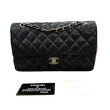 シャネル CHANEL マトラッセ25 A01112 ブラック シルバー金具 ラムスキン レディース ショルダーバッグ