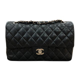 シャネル CHANEL マトラッセ25 A01112 ブラック シルバー金具 ラムスキン レディース ショルダーバッグ