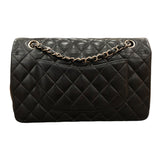 シャネル CHANEL マトラッセ25 A01112 ブラック シルバー金具 ラムスキン レディース ショルダーバッグ