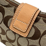 コーチ COACH シグネチャー ミニショルダーバッグ 6362 ベージュ キャンバス レディース