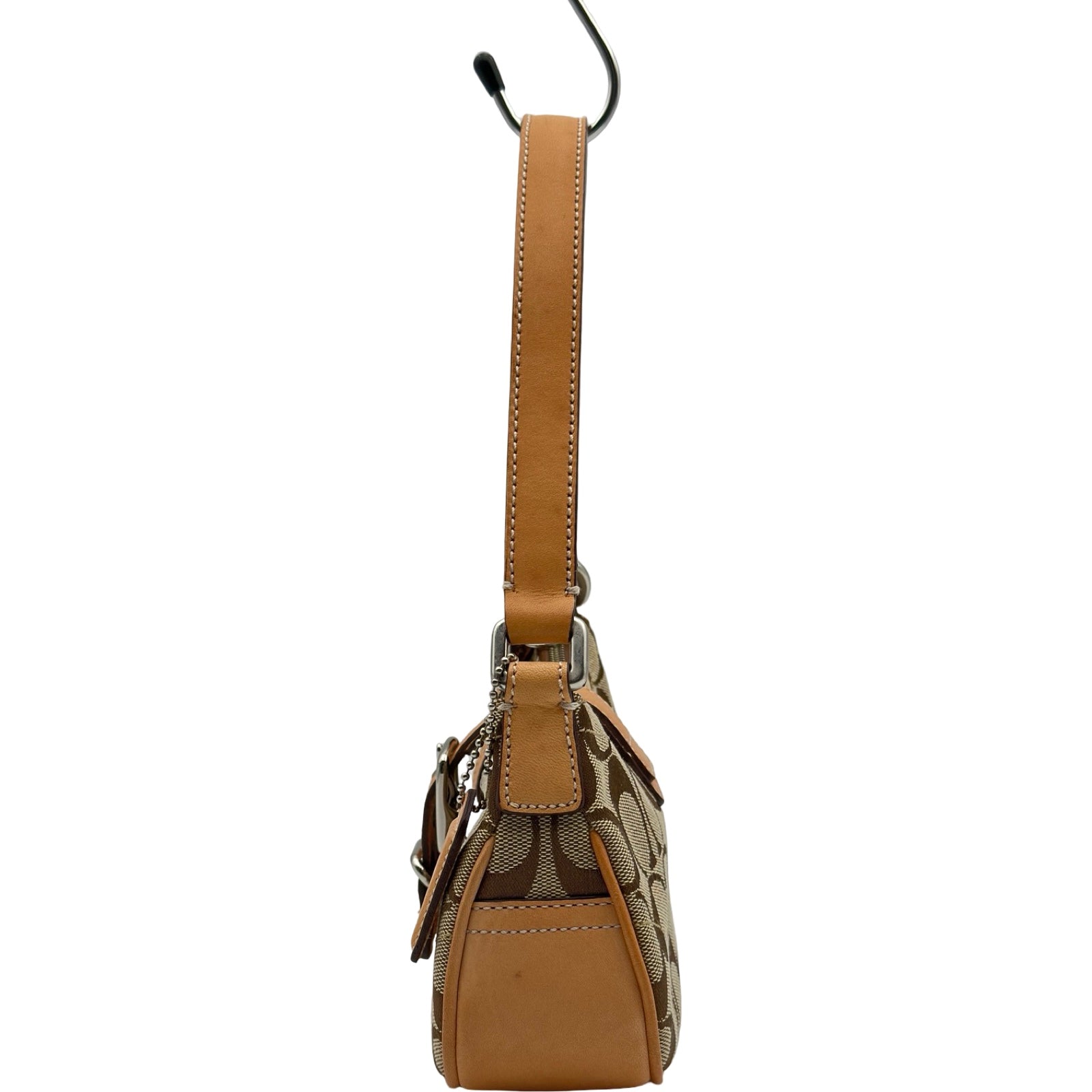 コーチ COACH シグネチャー ミニショルダーバッグ 6362 ベージュ