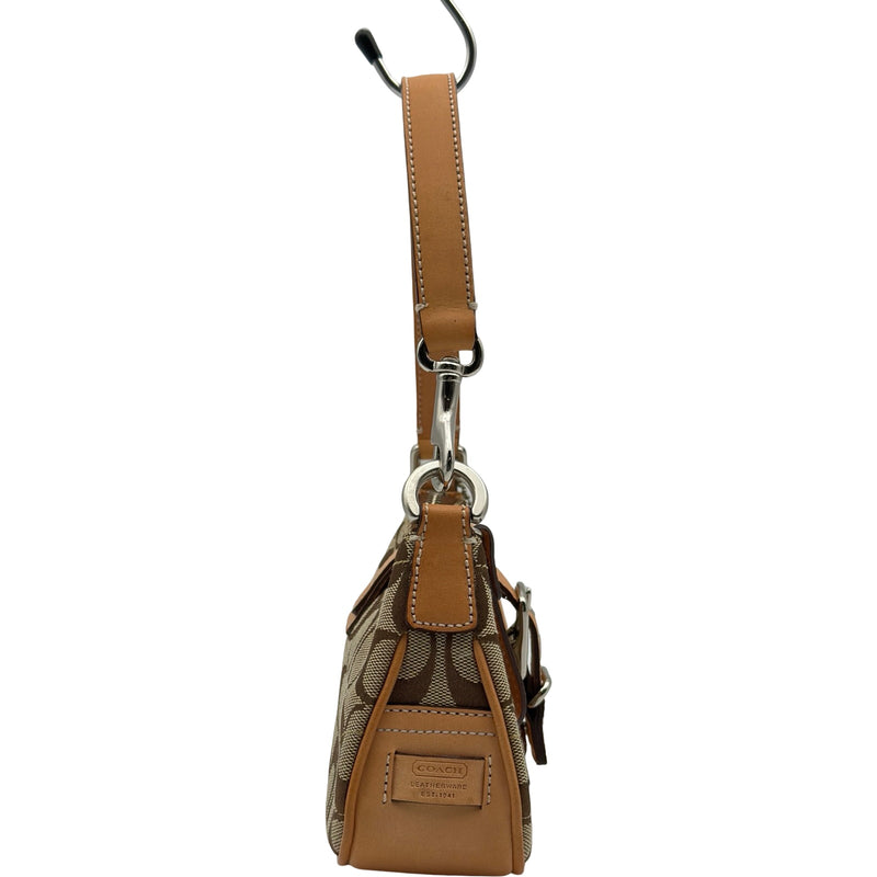 コーチ COACH シグネチャー ミニショルダーバッグ 6362 ベージュ