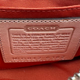 コーチ COACH シグネチャー ミニショルダーバッグ 6362 ベージュ キャンバス レディース