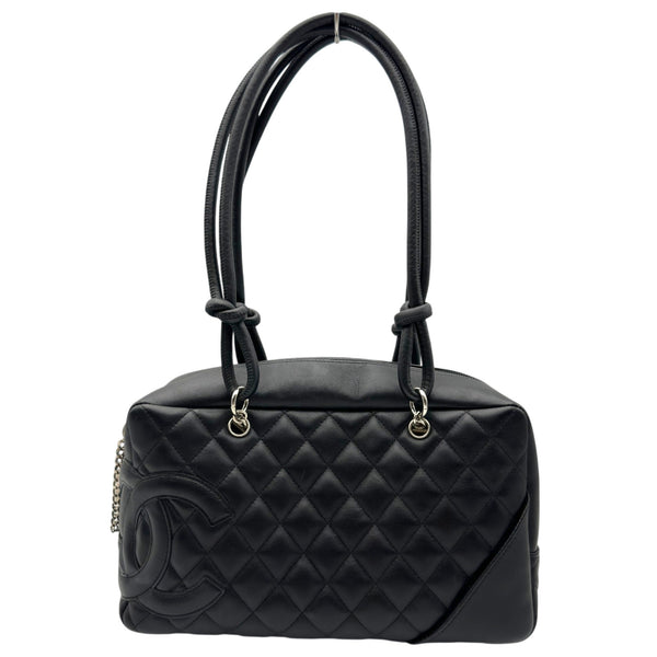 シャネル CHANEL カンボンライン ボーリングバッグ A25171 9番台