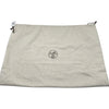 エルメス HERMES エールバッグ ジップ50 U刻 アイボリー/ブラック シルバー金具 トワル/ハンター ユニセックス ハンドバッグ