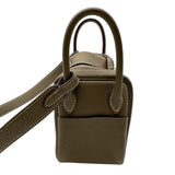 エルメス HERMES リンディミニ K刻 エトゥープ ゴールド金具 トリヨン レディース ショルダーバッグ