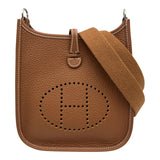 エルメス HERMES エヴリン TPM B刻 ゴールド シルバー金具 トリヨン レディース ショルダーバッグ