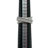 ヴァンクリーフ＆アーペル Van Cleef & Arpels ペルレダイヤモンドデュオリング ホワイトゴールド Au750 ダイヤモンド ジュエリー