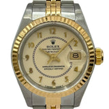 ロレックス ROLEX デイトジャスト ボイラーゲージ 69173 アイボリー ゴールド/ステンレススチール 自動巻き レディース 腕時計